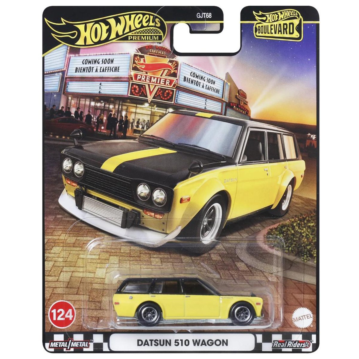 Masinuta din metal, Hot Wheels, Boulevard, Datsun 510 Wagon, JBL21