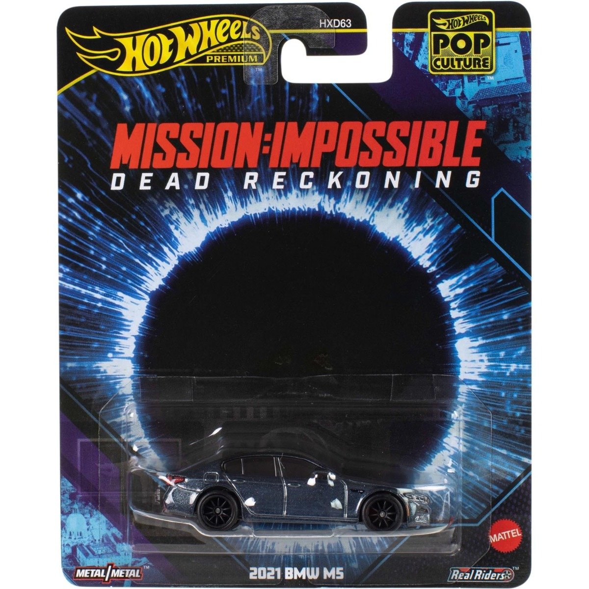 Masina metalica, Hot Wheels Premium, Pop Culture, 2021 BMW M5, JBL58