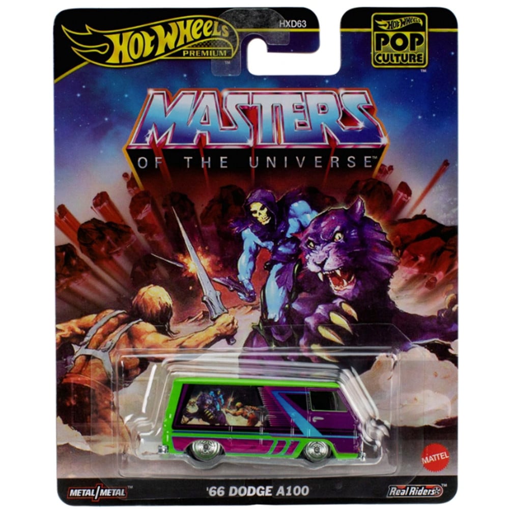 Masina metalica, Hot Wheels Premium, Pop Culture, 66 Dodge A100, JBL69