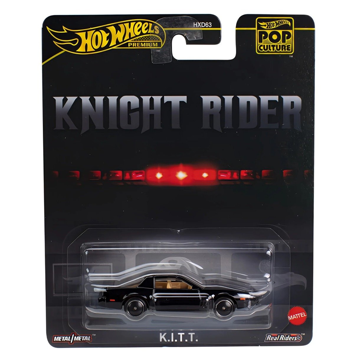 Masina metalica, Hot Wheels Premium, Pop Culture, Knight Rider K I T T, JBL71