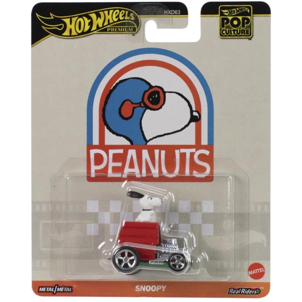 Masina metalica, Hot Wheels Premium, Pop Culture, Peanuts, Snoopy, JBL84