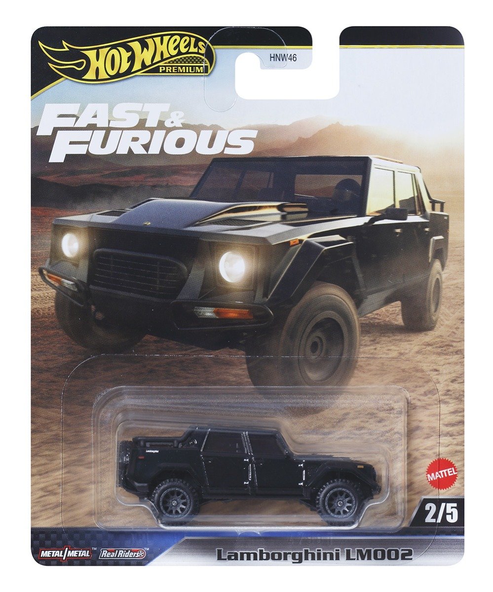 Masinuta Fast and Furious, Hot Wheels, Lamborghini LM002, JBL86