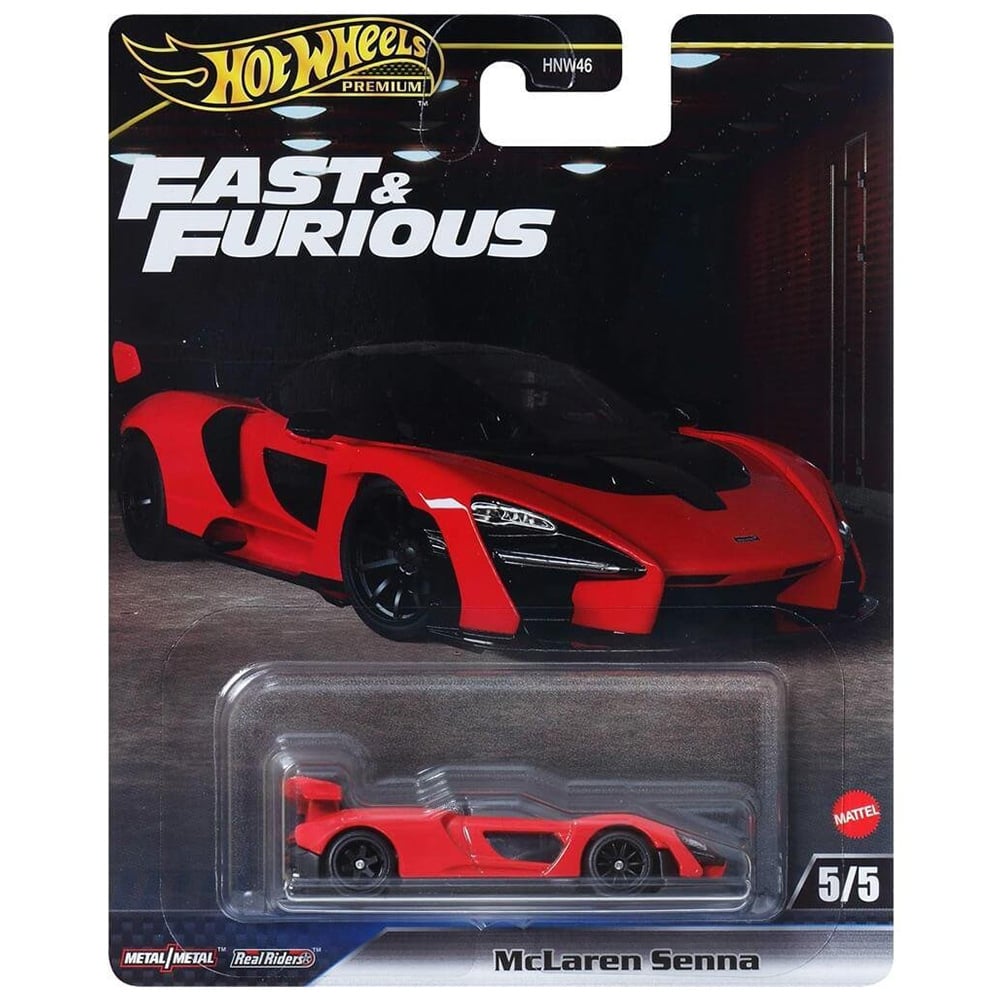 Masinuta din metal, Hot Wheels, Fast and Furious, McLaren Senna, JBL92