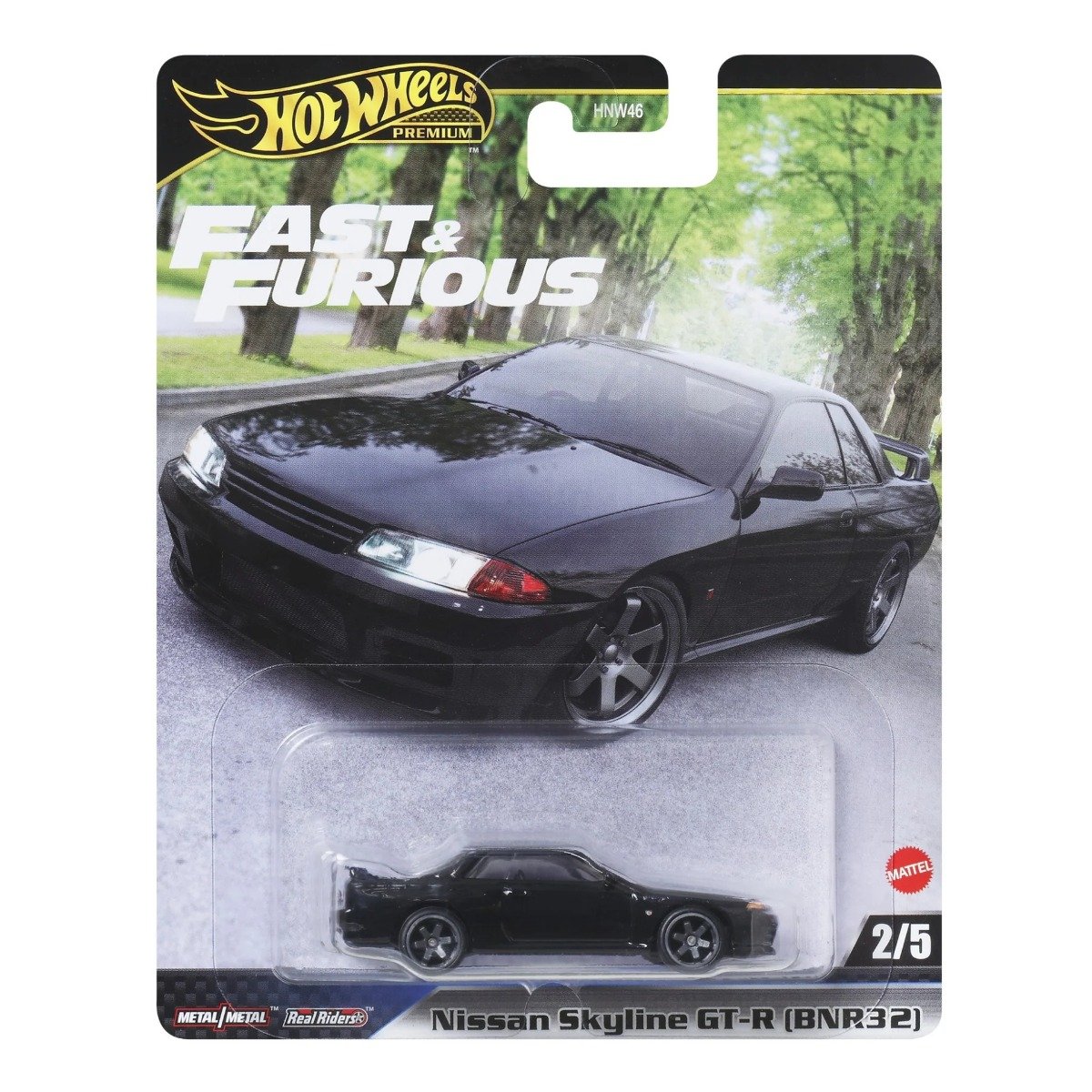 Masinuta Fast and Furious, Hot Wheels, Nissan Skyline GT-R, JBL97