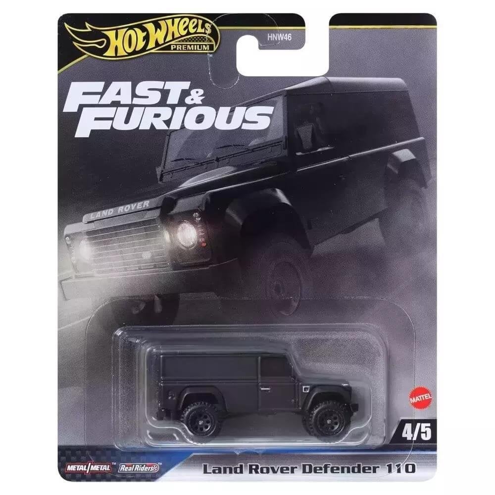 Masinuta din metal, Hot Wheels, Fast and Furious, Land Rover Defender 110, JBL98