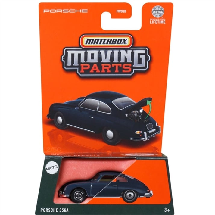 Masinuta Matchbox, Moving Parts, Porsche 356A, JBW97