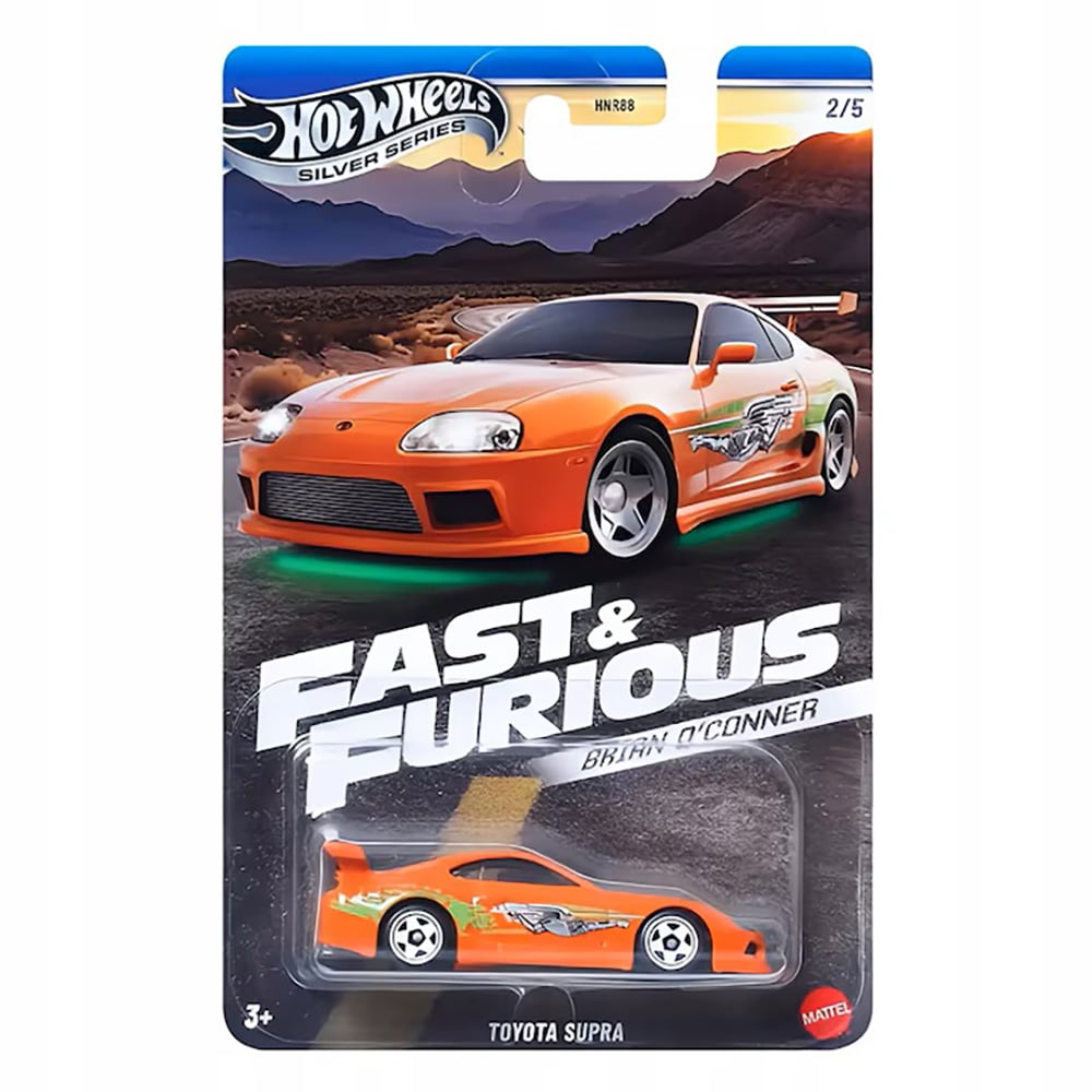 Masinuta Fast and Furious, Hot Wheels, Toyota Supra, JBY30