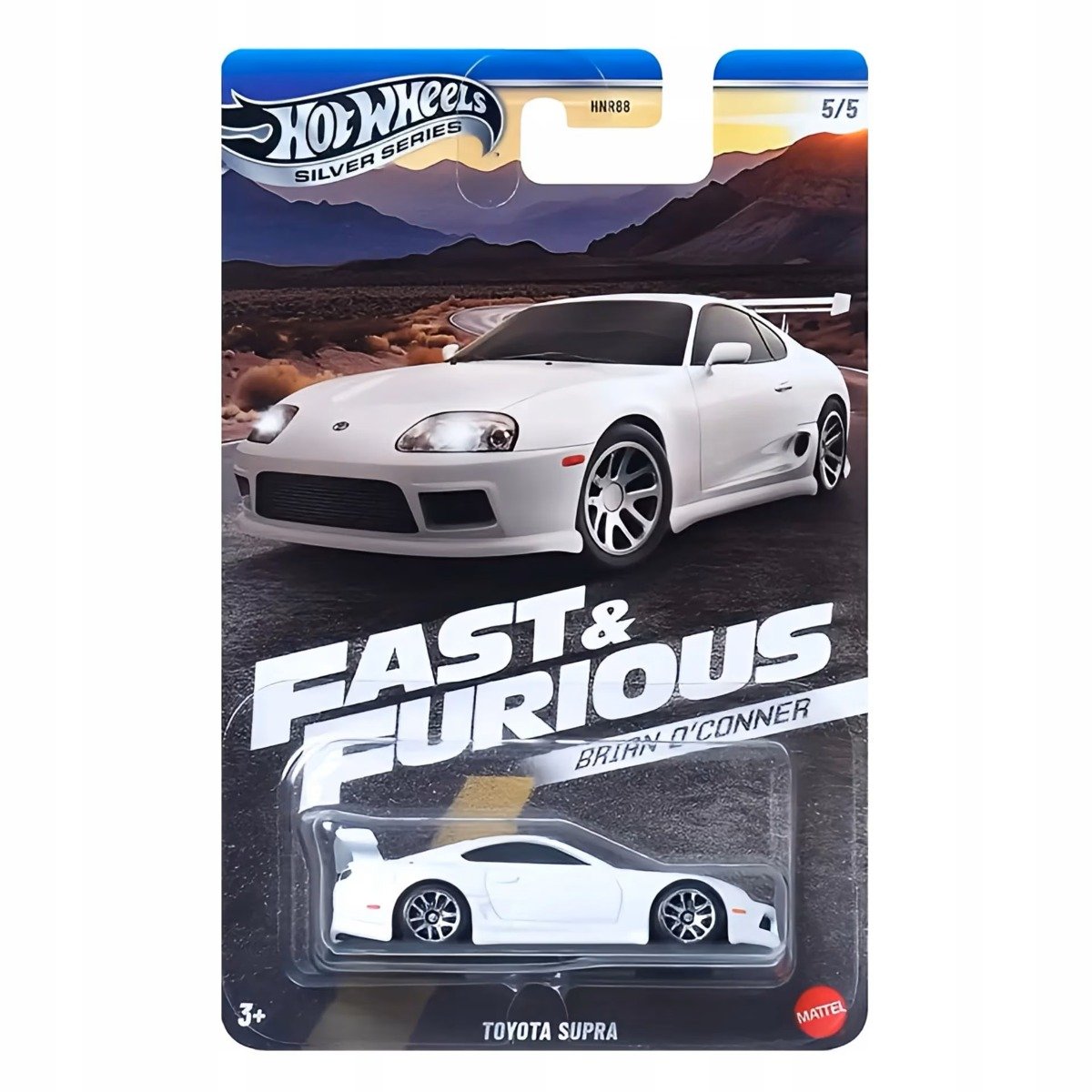 Masinuta Fast and Furious, Hot Wheels, Toyota Supra, JBY33