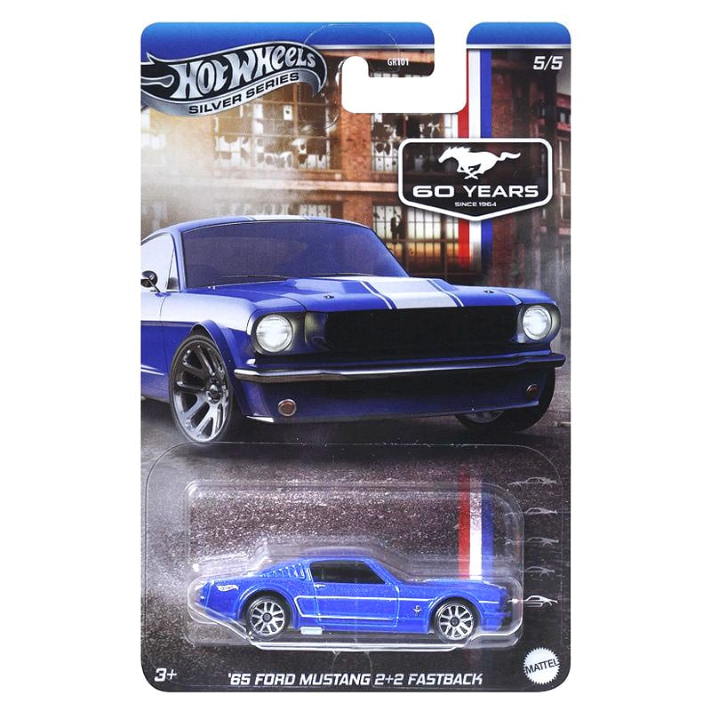 Masinuta metalica, Hot Wheels, 65 Ford Mustang 2+2 Fastback, JBY49