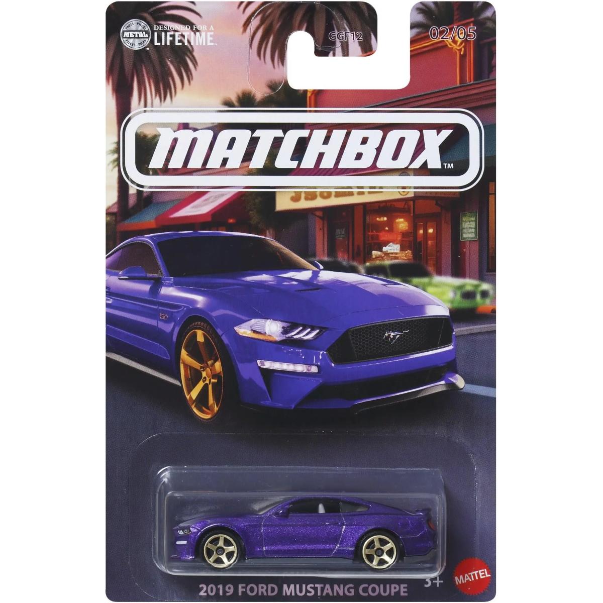 Masina metalica, Matchbox, Ford Mustang Coupe 2019, JCG63