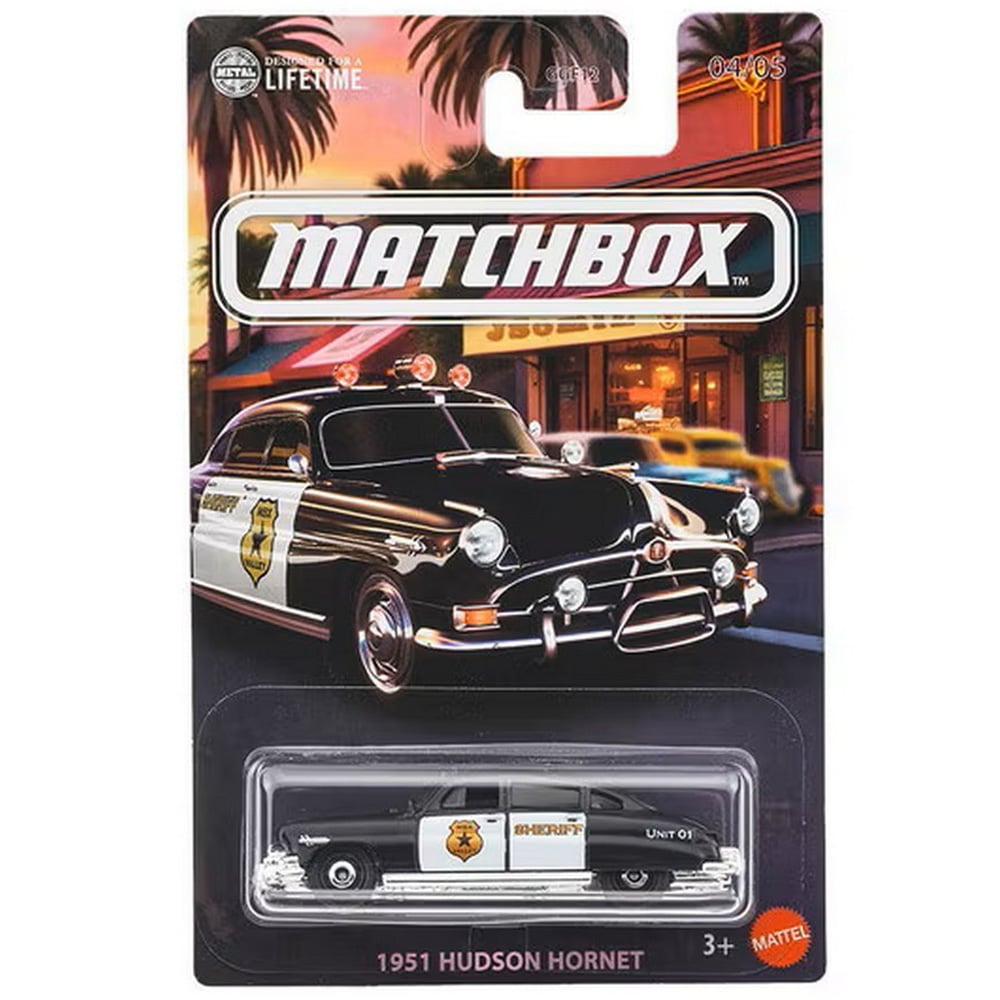 Masina metalica, Matchbox, 1951 Hudson Hornet, JCG65