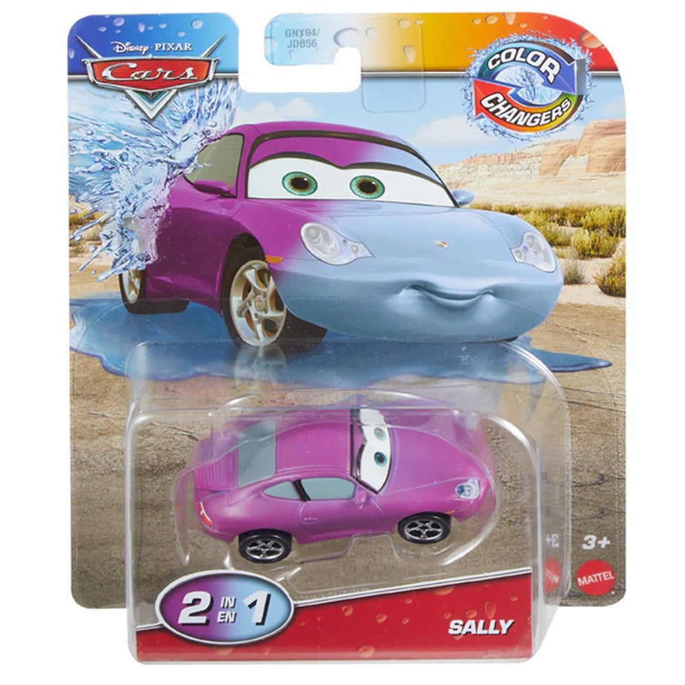 Masinuta Disney Cars, Color Changers, Sally, JHG31