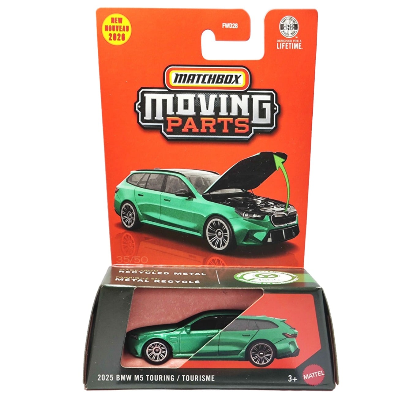 Masinuta Matchbox, Moving Parts, 2025 BMW M5 Touring, JHV25