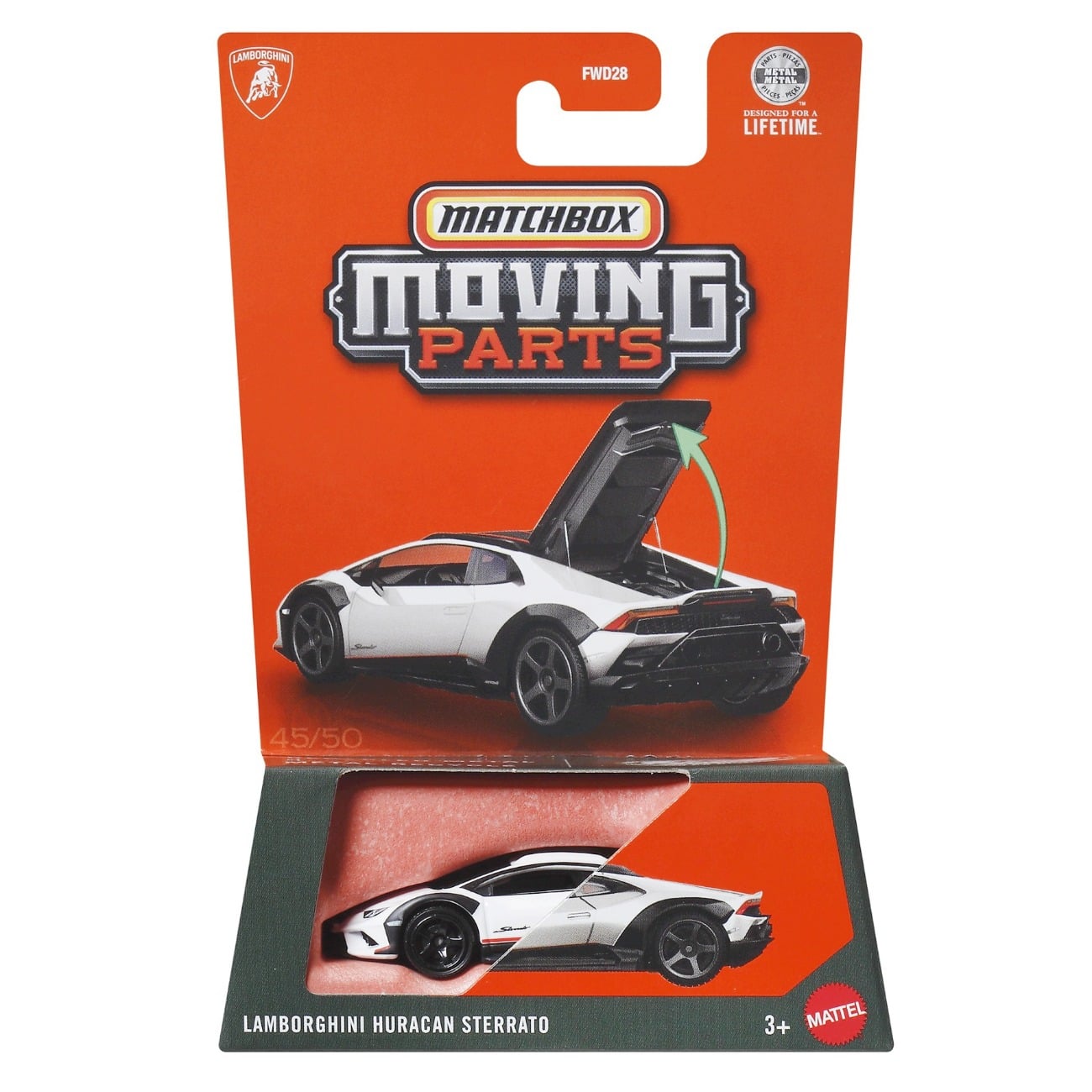 Masinuta Matchbox, Moving Parts, Lamborghini Huracan Sterrato, JHV53
