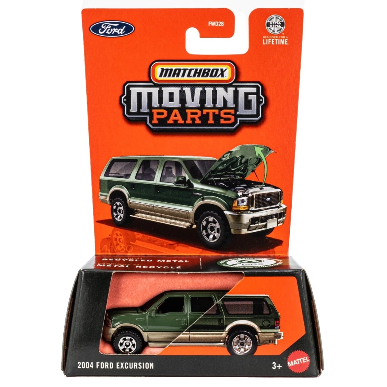 Masinuta Matchbox, Moving Parts, 2004 Ford Excursion, JHV60