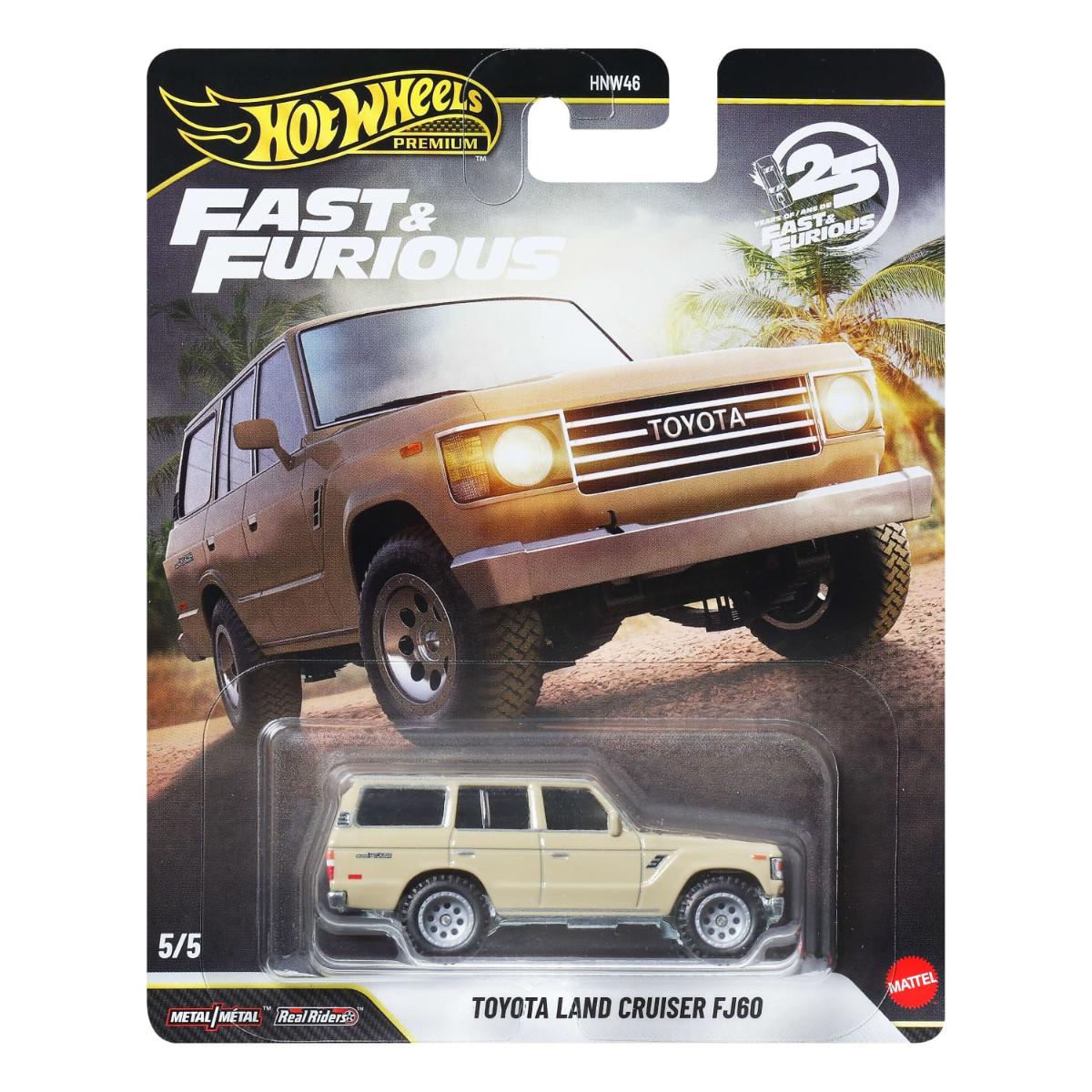 Masinuta Fast and Furious, Hot Wheels, Toyota Land Cruiser, JHW76