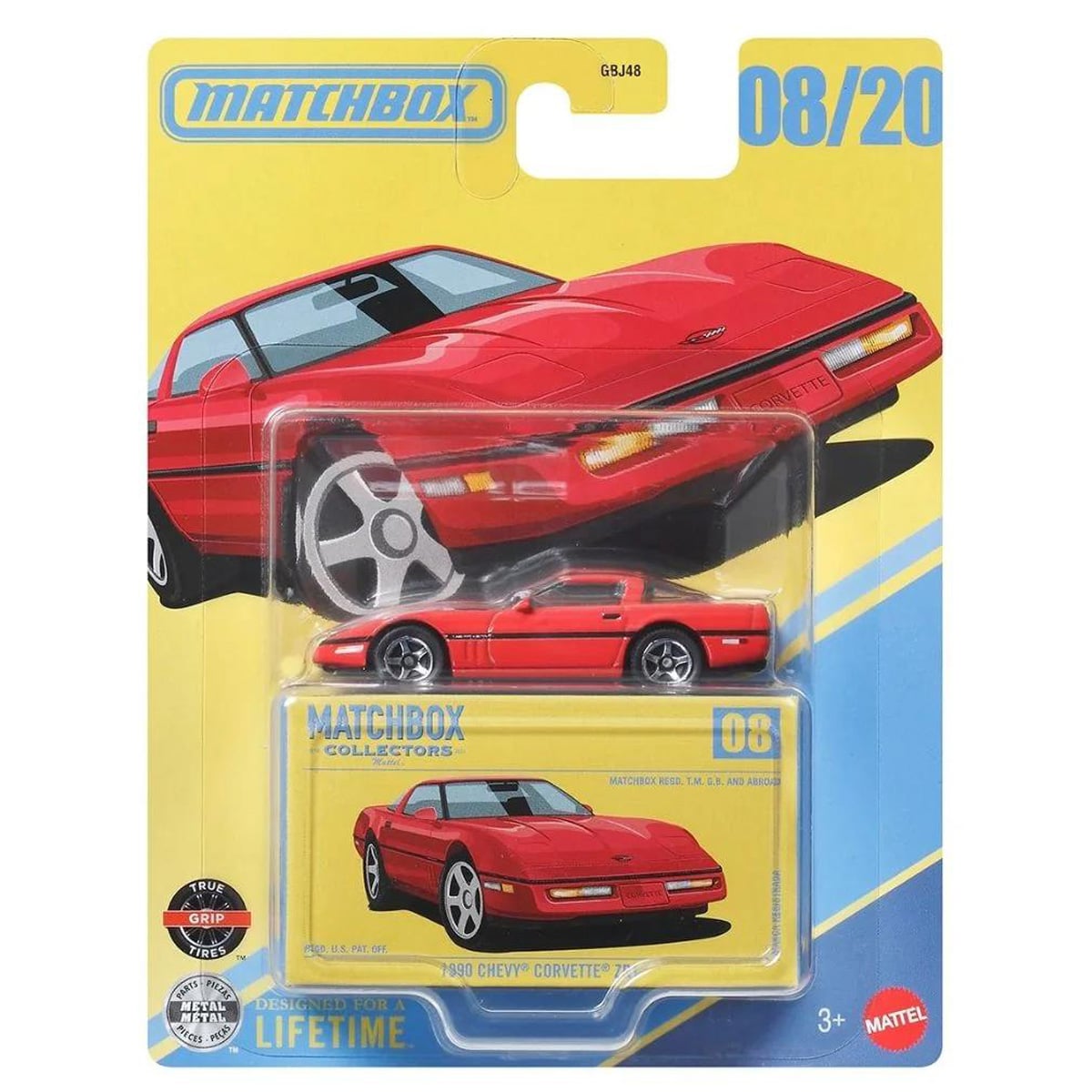 Masina metalica, Matchbox Collectors, Chevrolet Corvette ZR1 1990, JJV94