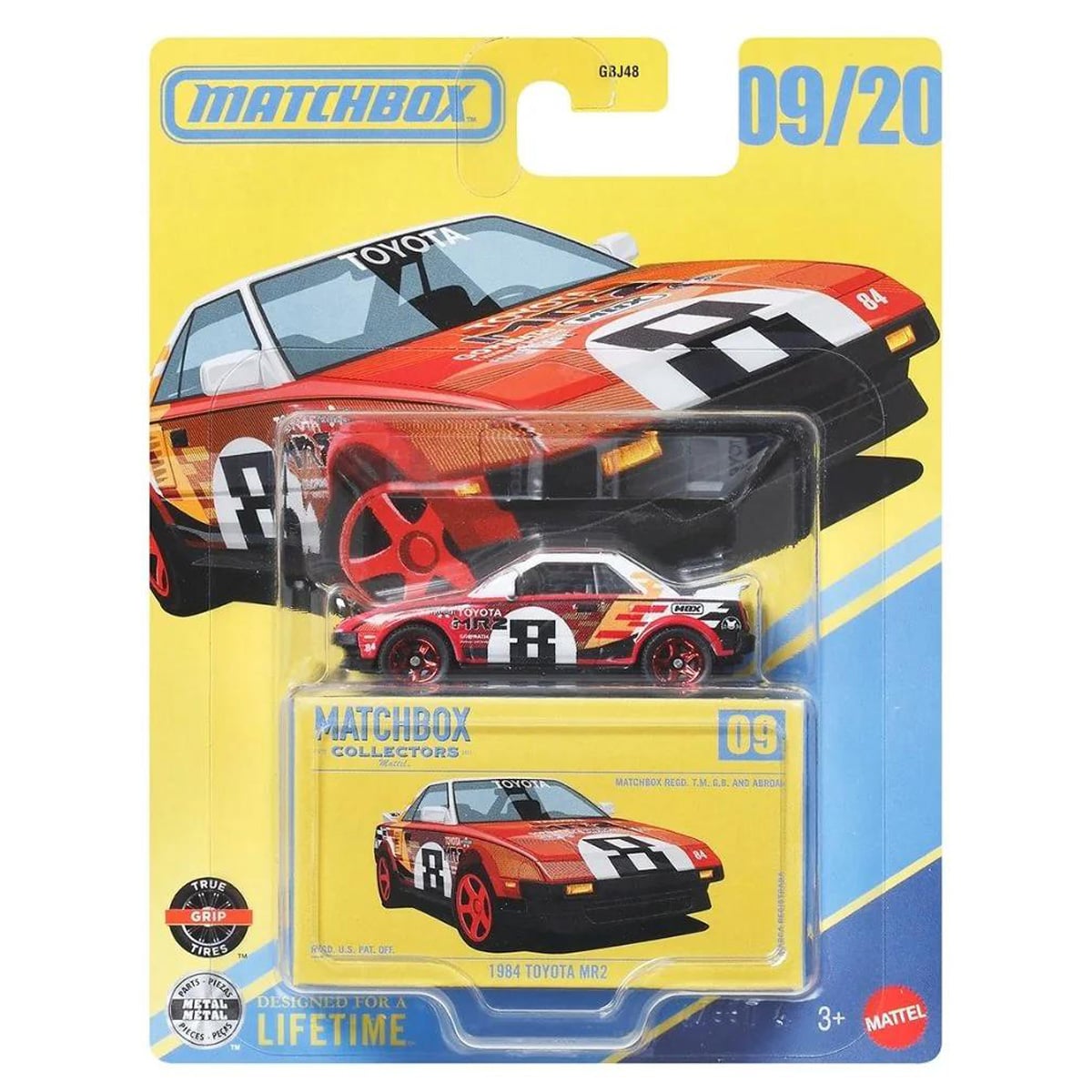 Masina metalica, Matchbox Collectors, 1984 Toyota MR2 W20, JJW03