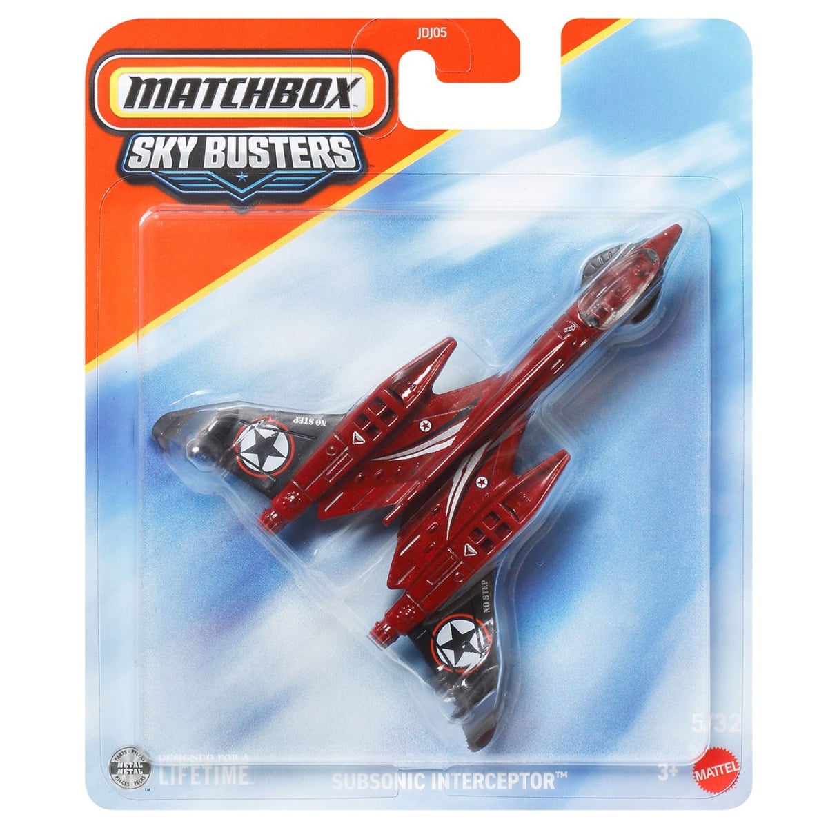 Avion metalic, Matchbox, Sky Busters, Subsonic Interceptor, JJW24