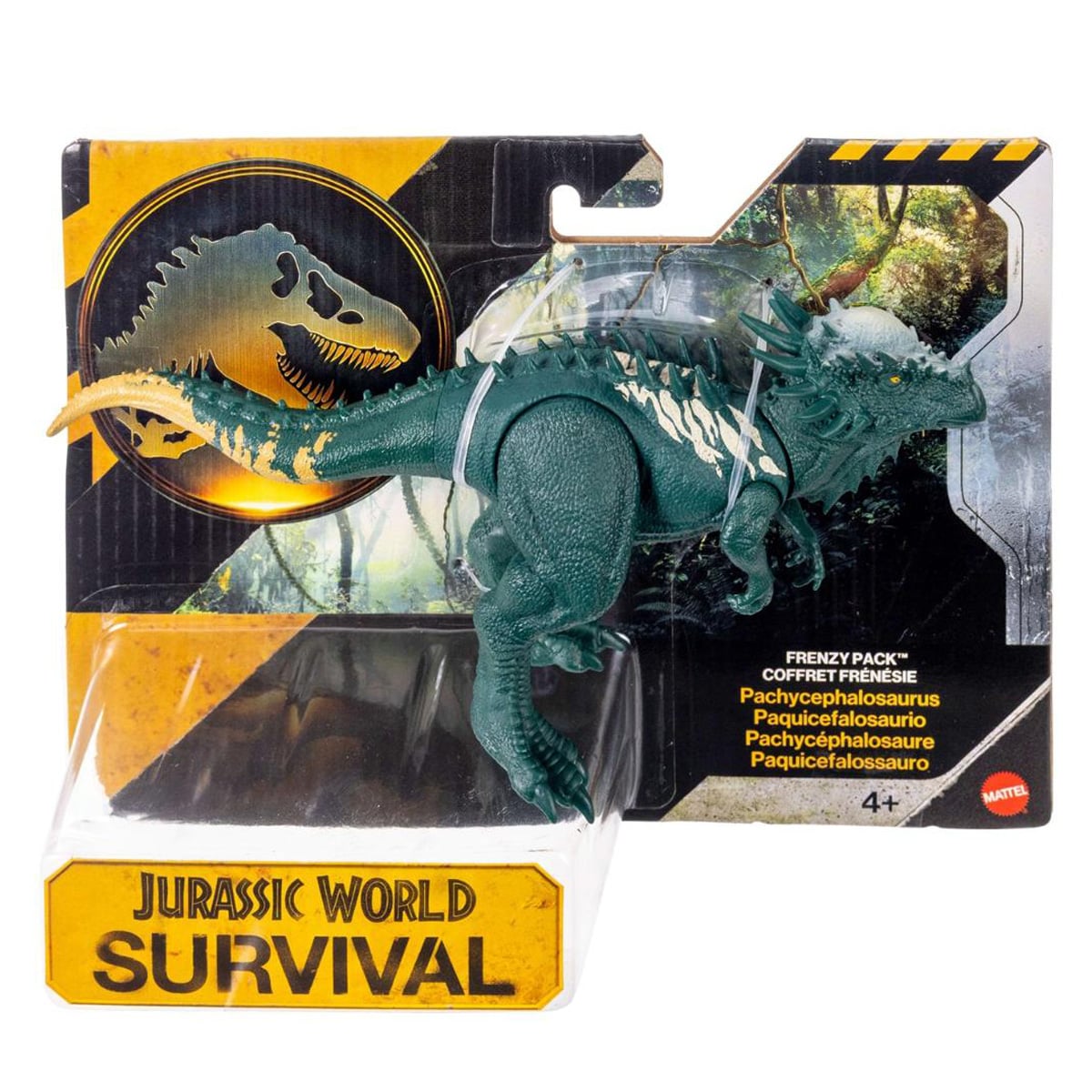 Figurina articulata, Jurassic World Survival, Pachycephalosaurus, JKL65