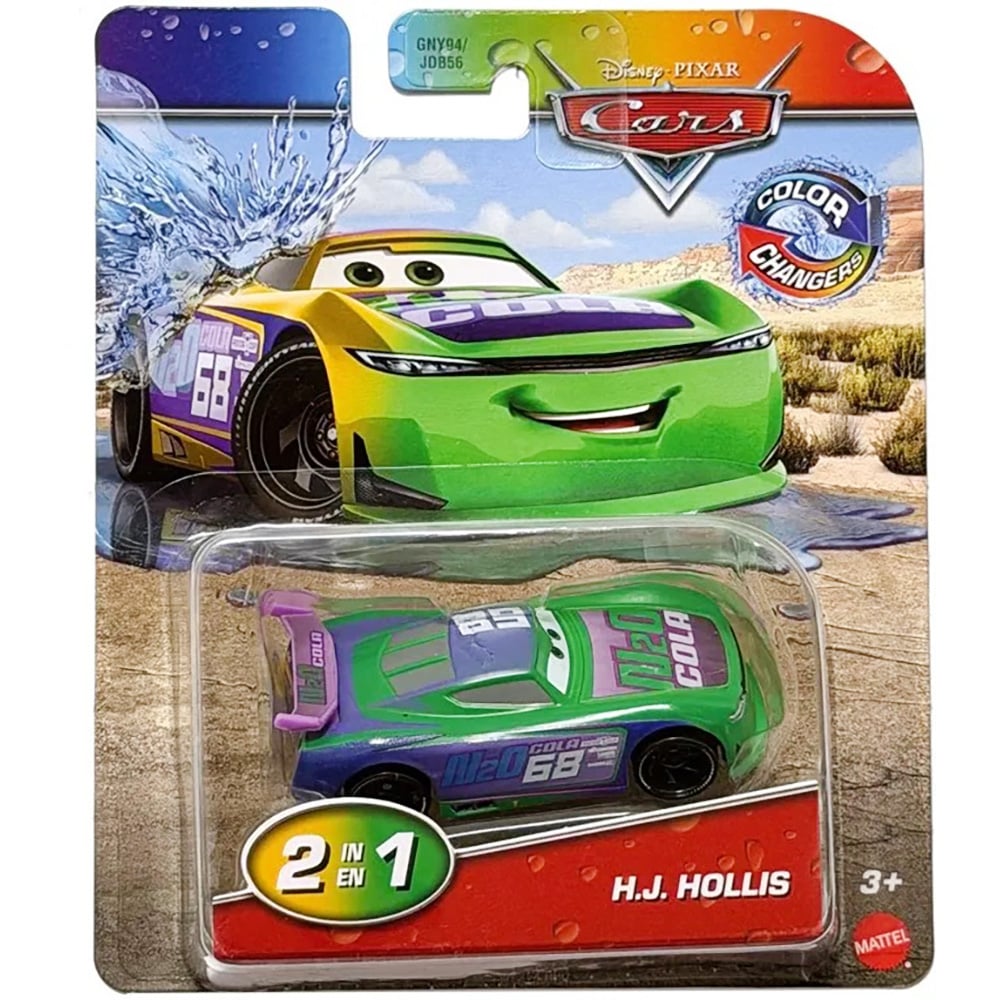 Masinuta Disney Cars, Color Changers, HJ Hollis, JKP74