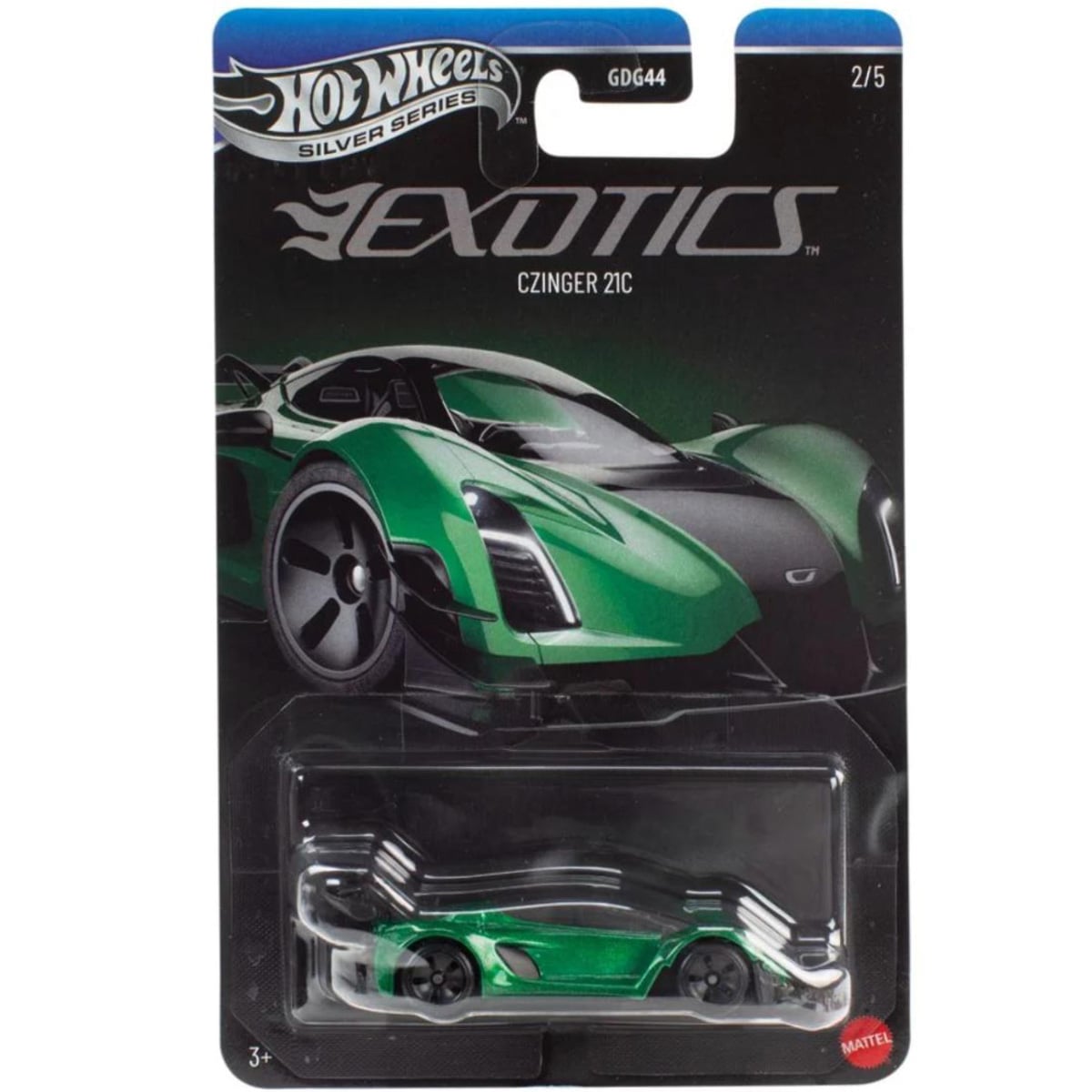 Masinuta Hot Wheels Silver Series, Exotic Envy, Czinger 21C, JKX77
