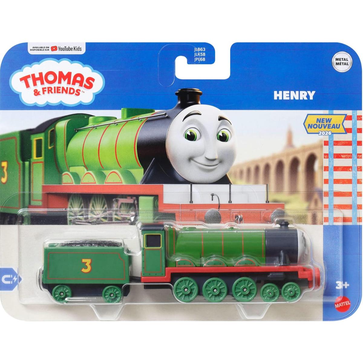 Locomotiva cu vagon, Thomas and Friends, Henry, JLB66