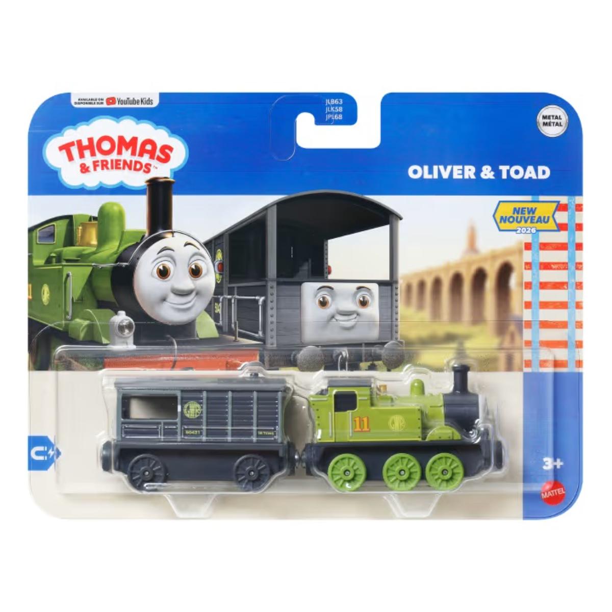 Locomotiva cu vagon, Thomas and Friends, Oliver si Toad, JLB68
