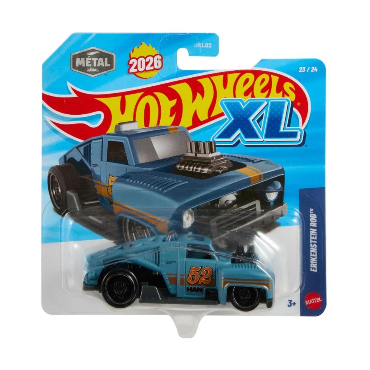 Masinuta din metal, Hot Wheels XL, Erikenstein Rod, 1:43, JLJ50