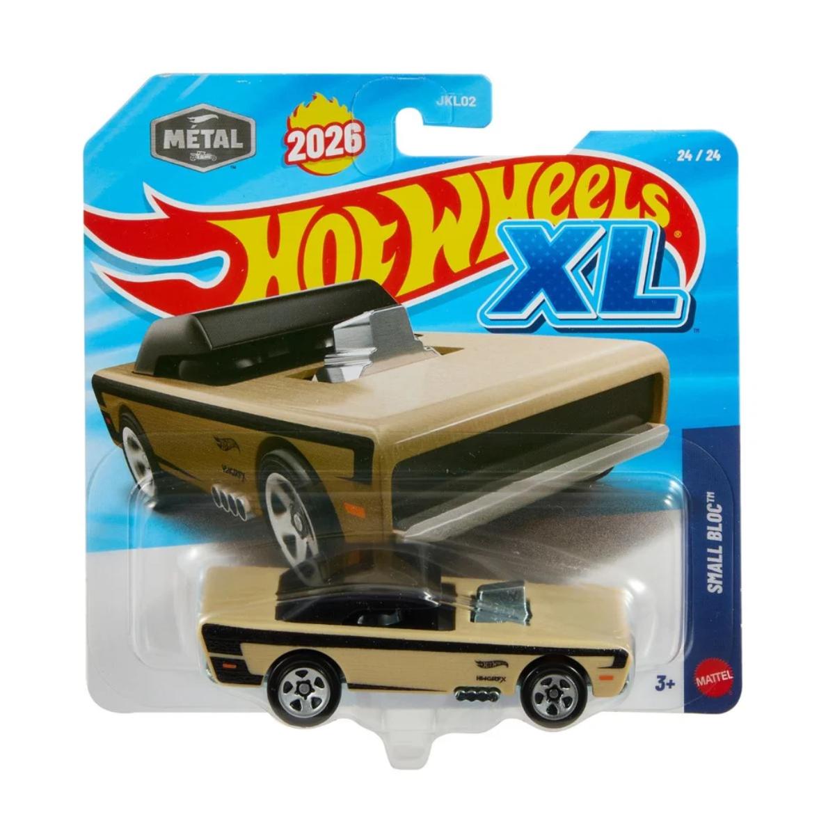 Masinuta din metal, Hot Wheels XL, Small Block, 1:43, JLJ51
