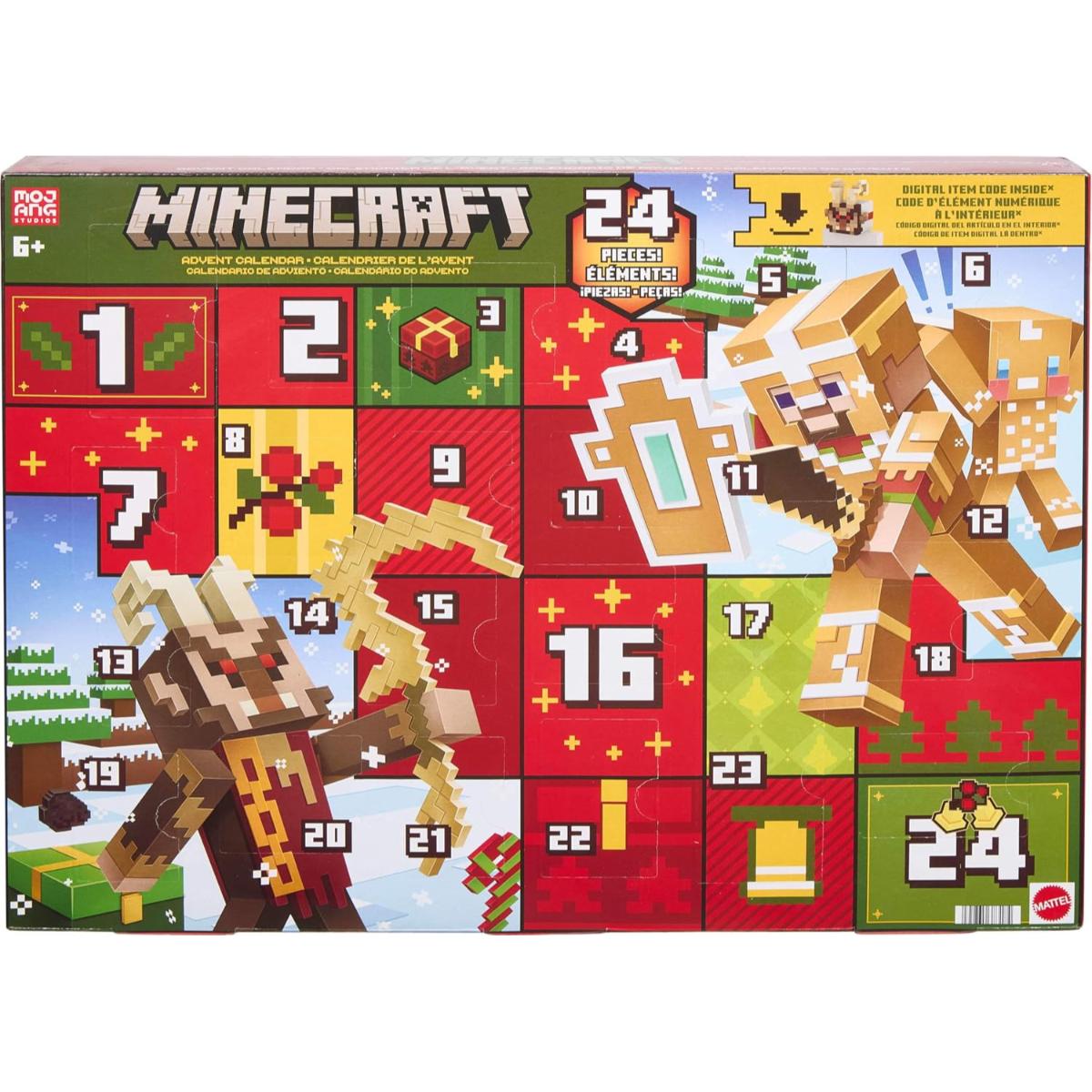 Set figurine si accesorii, Minecraft, Advent Calendar, JMP70