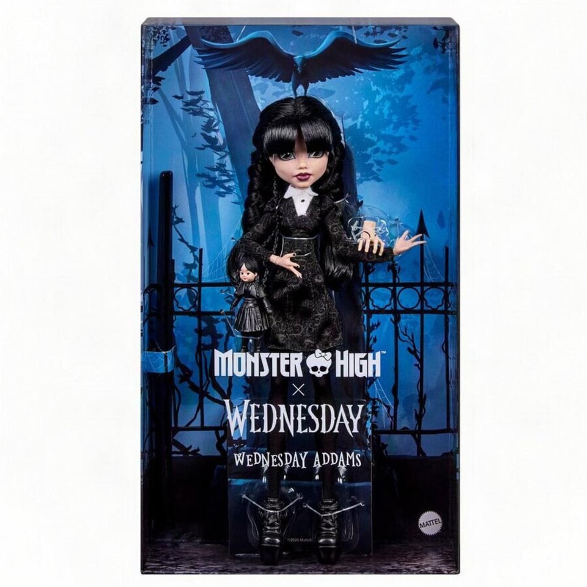 Papusa Monster High, Wednesday Addams, JNJ91