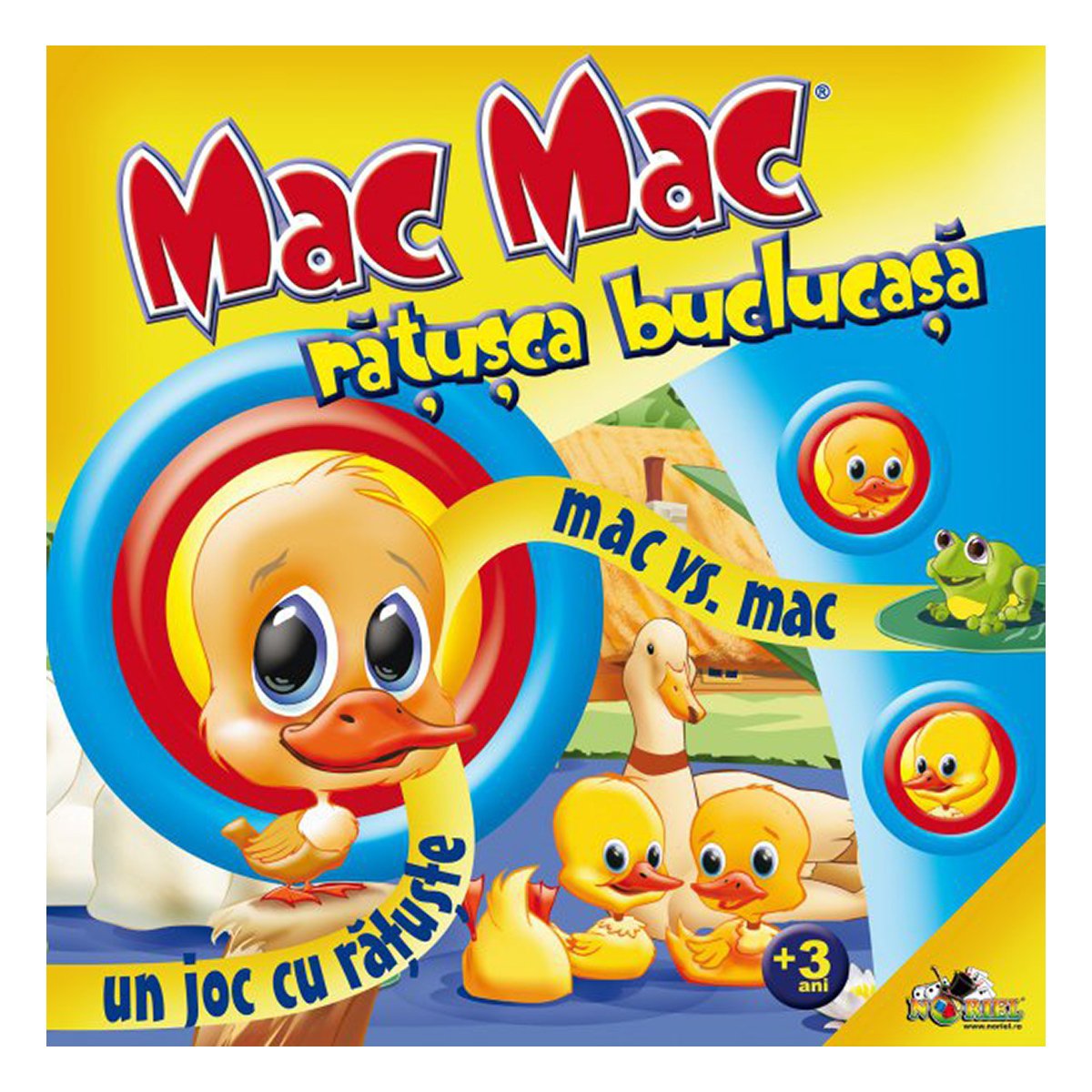 Joc interactiv Noriel - Mac vs Mac Ratusca buclucasa