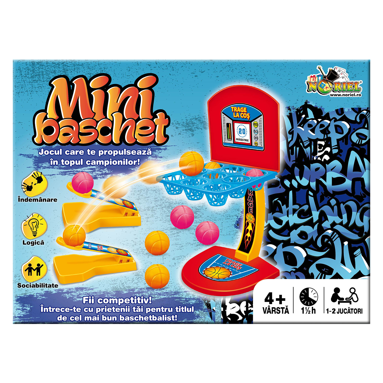 joc interactiv noriel - mini baschet