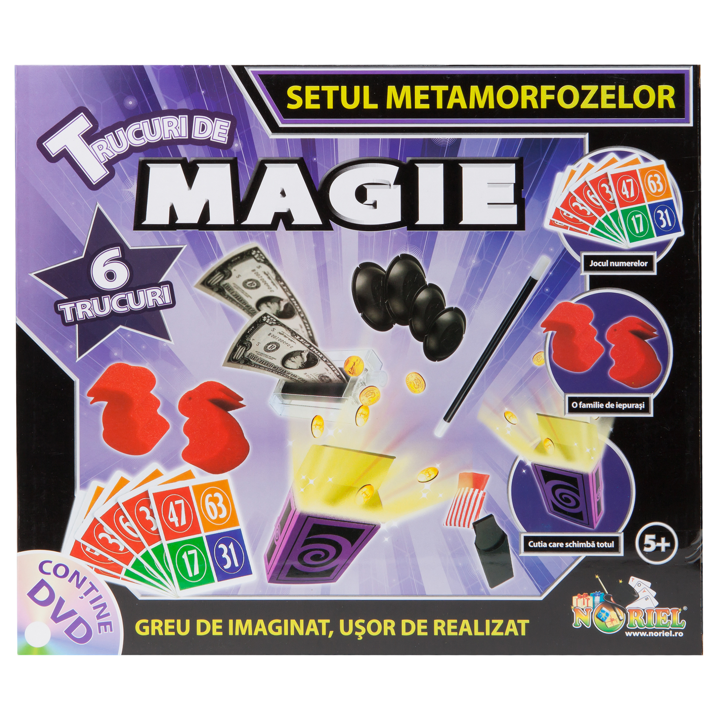 joc noriel trucuri de magie - setul metamorfozelor