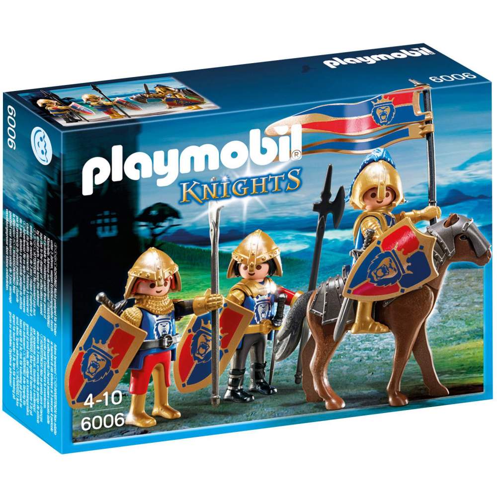 Set de constructie Playmobil - Cavaleri Regali (6006)