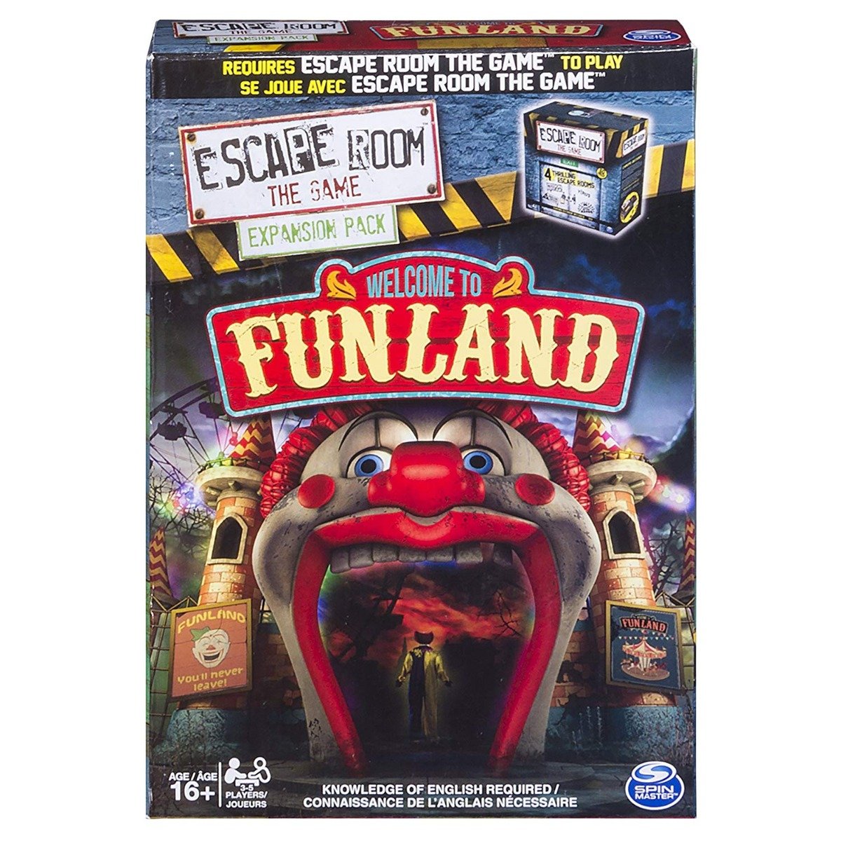Joc de societate Escape Room Extension Pack Funland Escape Room imagine noua responsabilitatesociala.ro