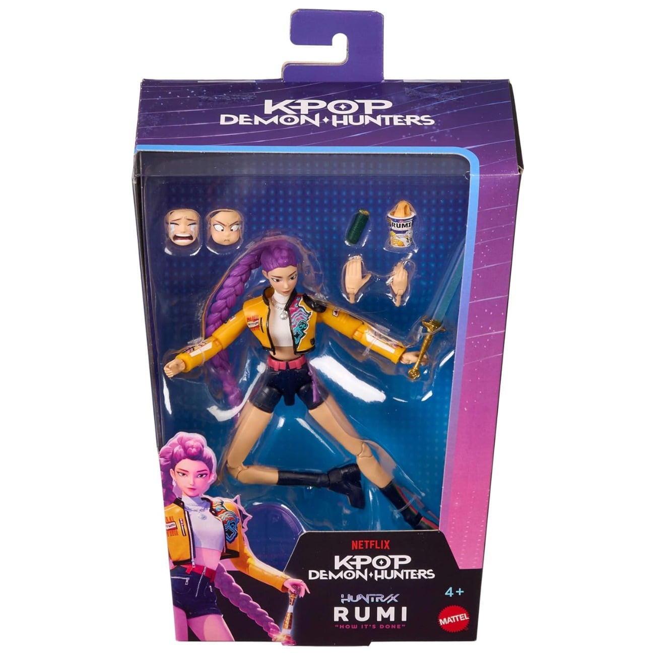 Figurina cu accesorii, K-Pop Demon Hunters, HUNTR/X How It’s Done, Rumi, JRY30