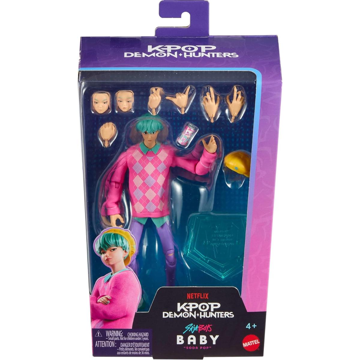 Figurina cu accesorii, K-Pop Demon Hunters, HUNTR/X How It’s Done, Saja Boys Baby, JRY35