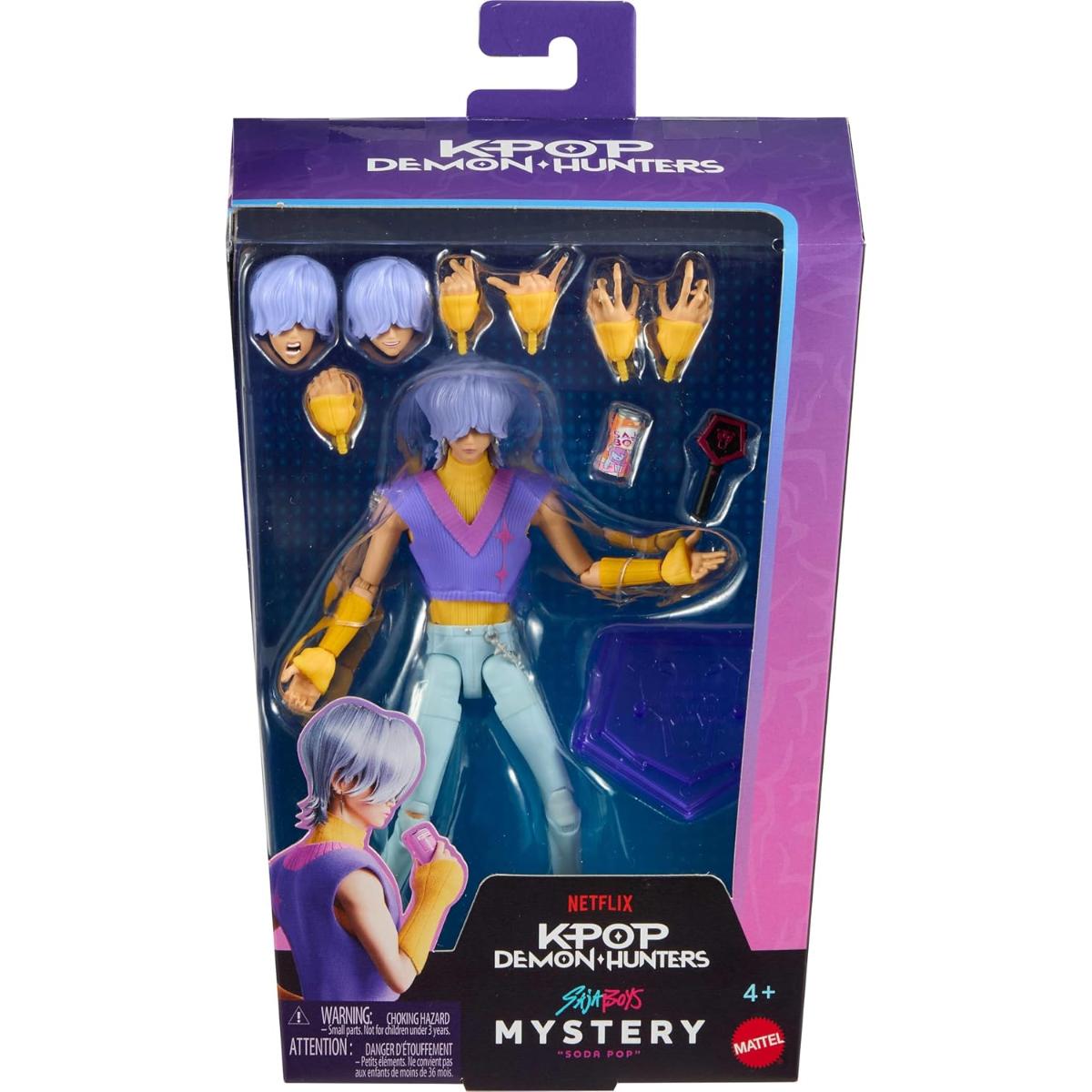 Figurina cu accesorii, K-Pop Demon Hunters, HUNTR/X How It’s Done, Saja Boys Mystery, JRY36