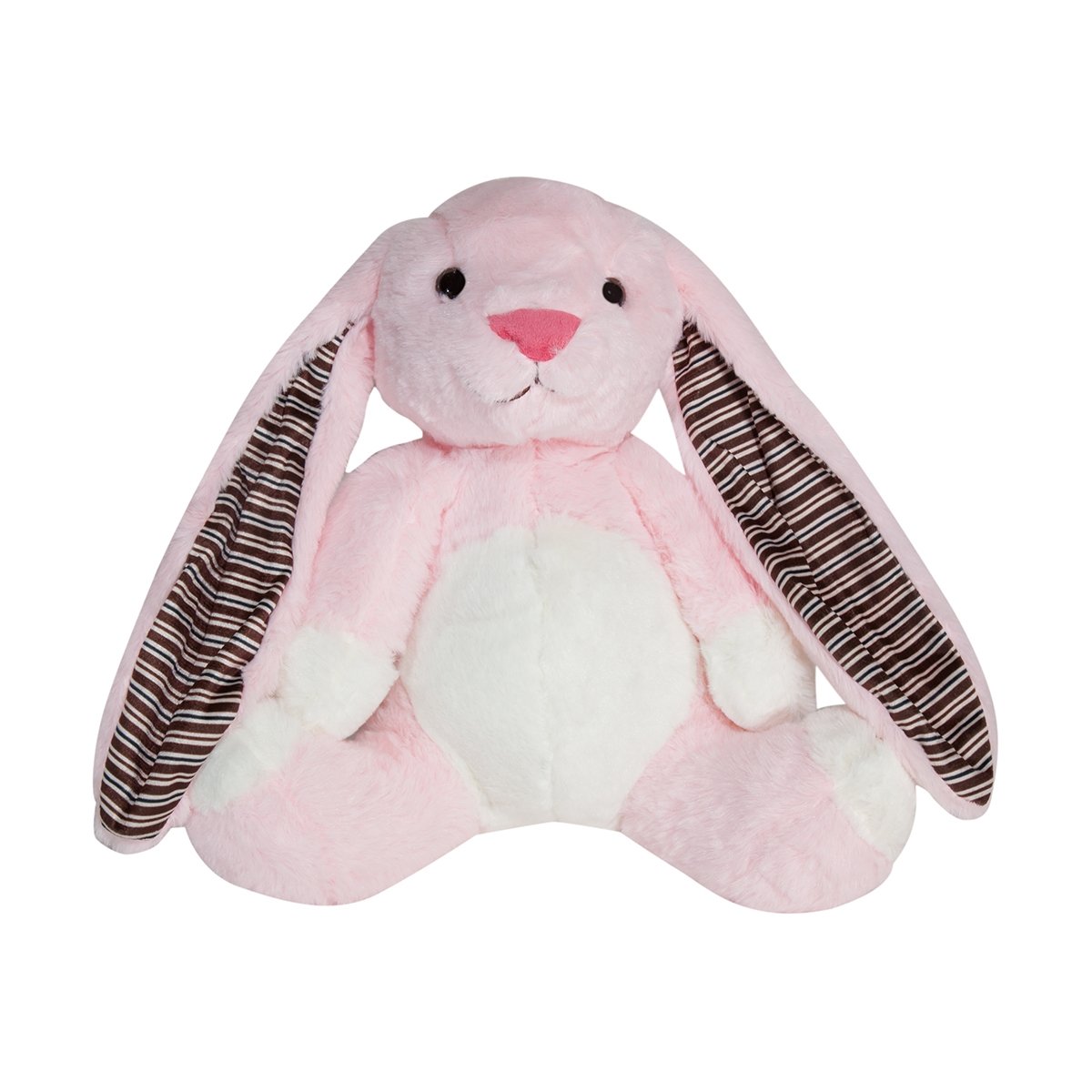 jucarie de plus noriel plush - iepuras roz, 28 cm
