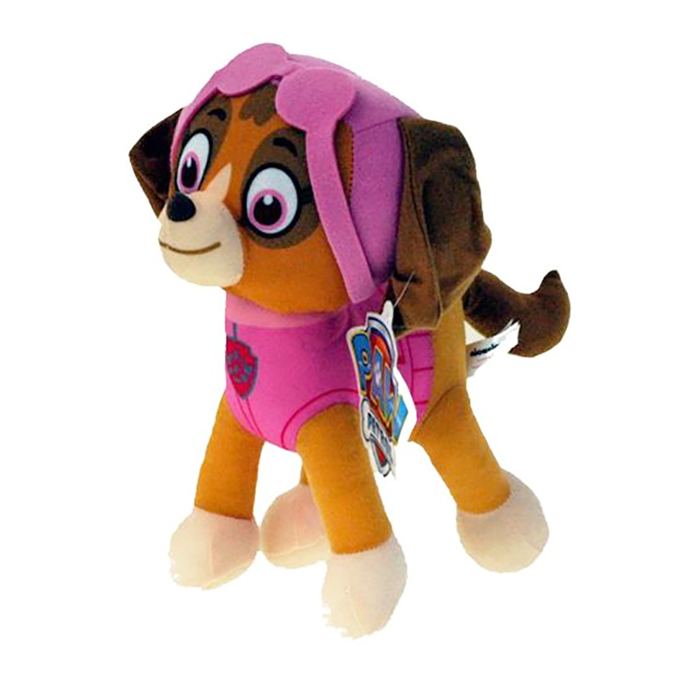 jucarie de plus paw patrol - mascota skye, 27 cm
