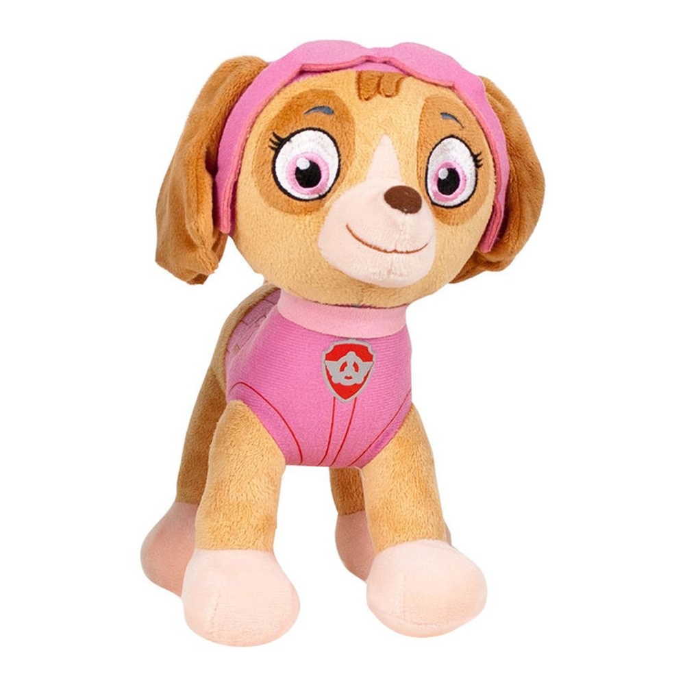 jucarie de plus paw patrol - skye, 19 cm