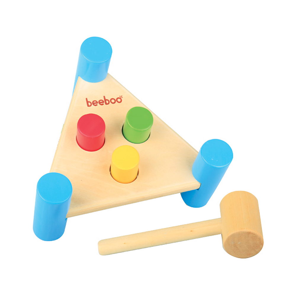 jucarie educativa beeboo - set de joaca cu ciocan