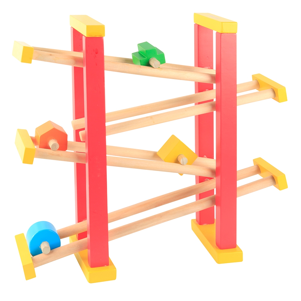 jucarie educativa beeboo - set de joaca turn din lemn
