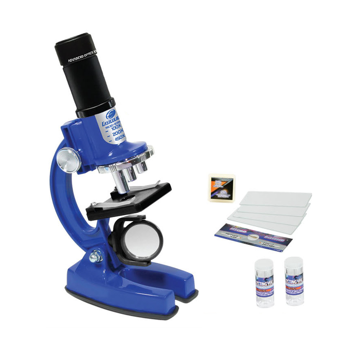 jucarie interactiva - microscop eastcolight 100x/200x/450x