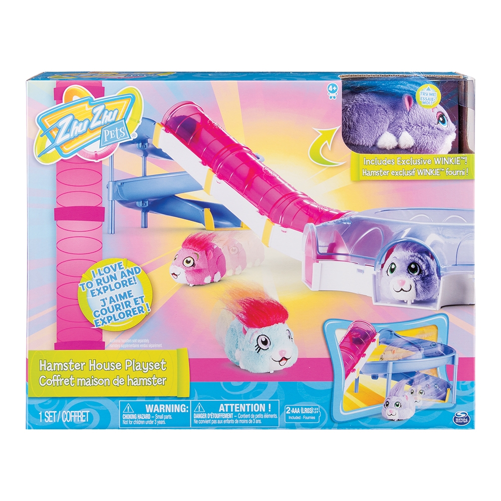 jucarie interactiva zhu zhu pets - casuta