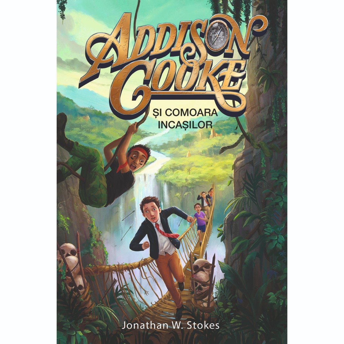 Carte Editura Corint, Addison Cooke si comoara incasilor vol. 1, Jonathan W. Stokes