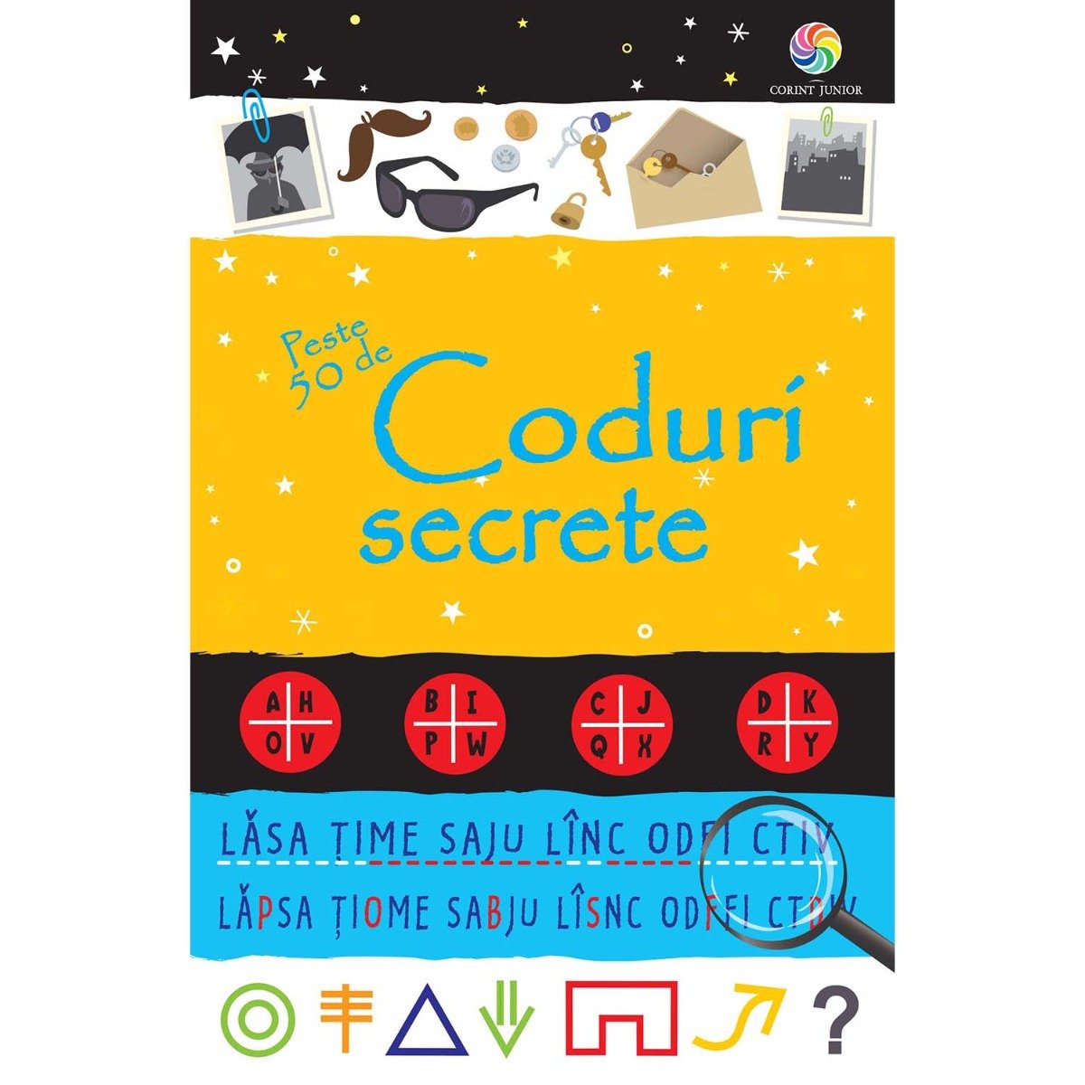 Carte editura corint, peste 50 de coduri secrete, emily bone