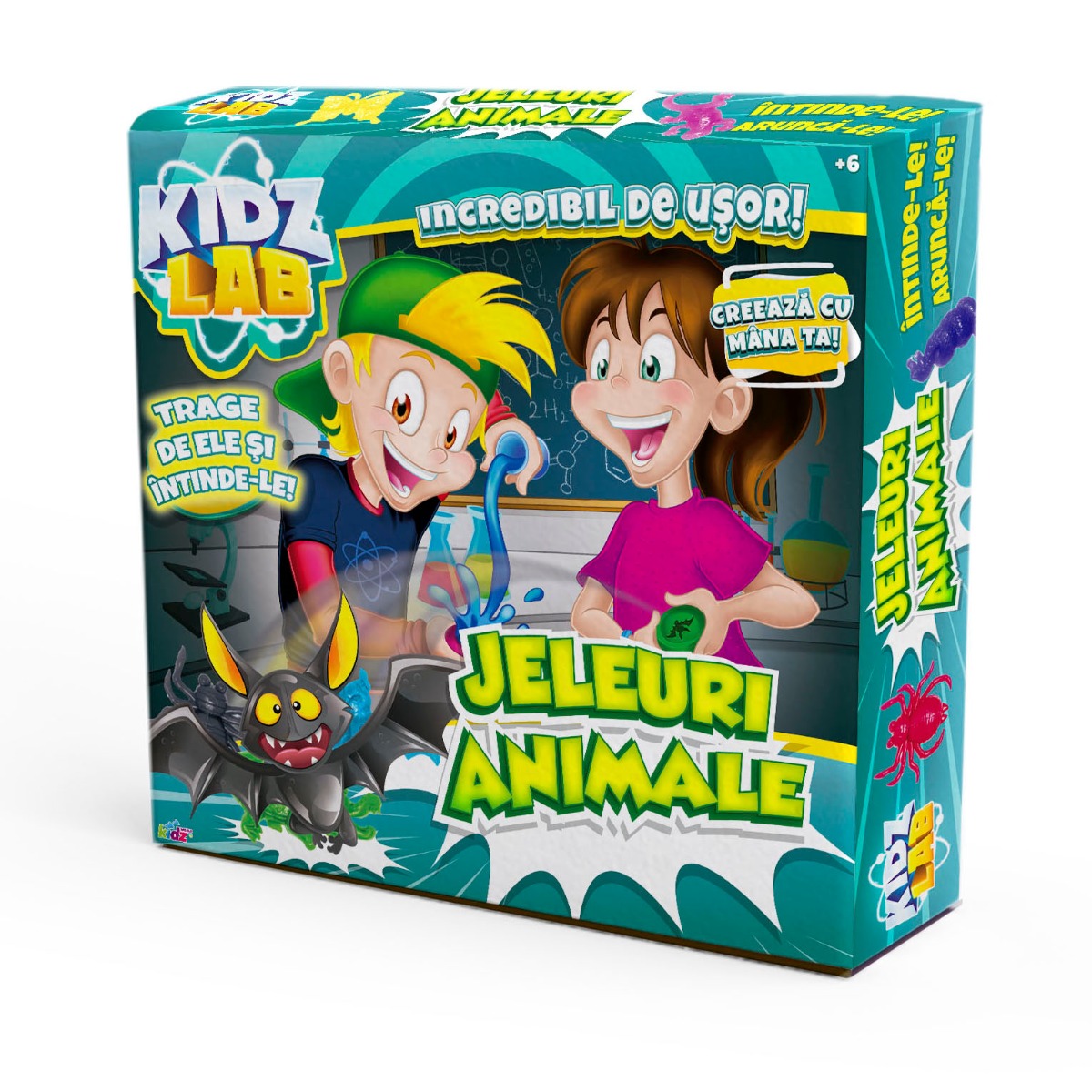 Set de creatie kidz lab, jeleuri animale
